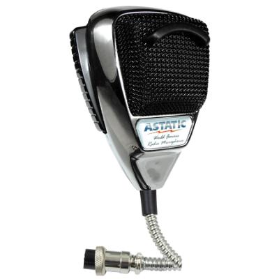 Noise Cancelling 4-Pin CB Microphone, Chrome Edition