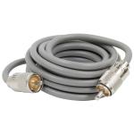 9' RG8X Cable with PL259 Connectors, Grey (A8X9)