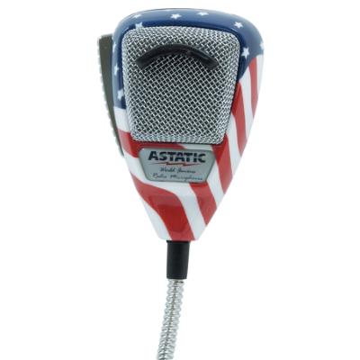 Noise Cancelling 4-Pin CB Microphone, Stars N' Stripes 