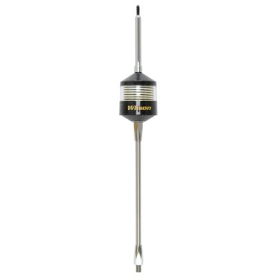 T2000 Series Mobile CB Trucker Antenna with 10-inch Shaft, Clear/Black