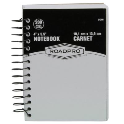 4-inch x 5 1/2-inch Memo Book, 200 Pages