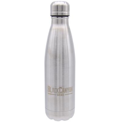 16oz. Water Bottle with Twist Lid, Stainless Steel