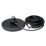 5 Magnet Mount CB Antenna Base with Coax Cable, Black