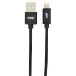 6' Lightning® to USB Charge and Sync Cable, Black