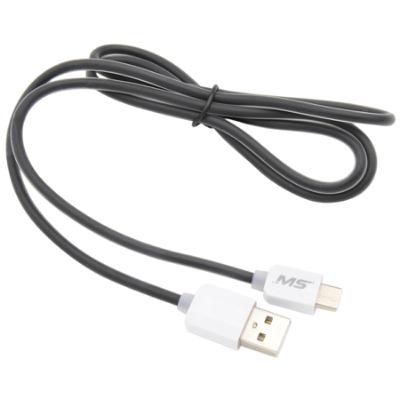 3' USB-C to USB Charge and Sync Foam Cable, Black