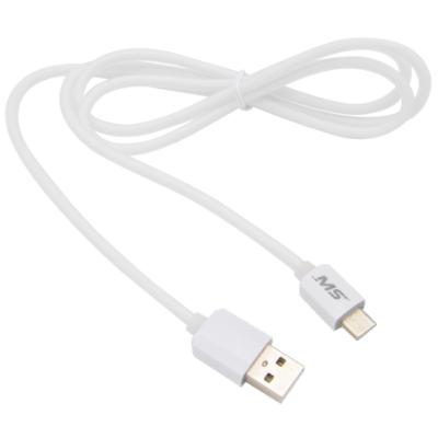 3' USB-C to USB Charge and Sync Foam Cable, White