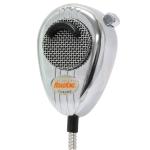 4-Pin Dynamic Noise Cancelling CB Microphone, Chrome and Chrome Cord