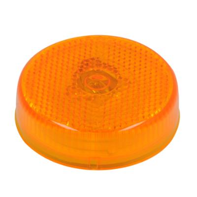 2.5 Round Light with Reflective Lens, Amber
