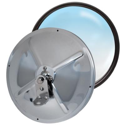 7.5 Stainless Steel Adjustable Convex Mirrors, Center Stud