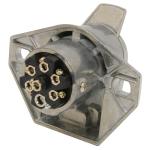 7-Pole Trailer Electrical socket with Spring Loaded Cover