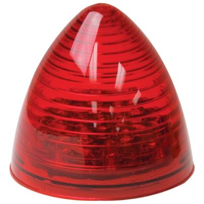 2.5 LED Sealed Beehive Light, Red