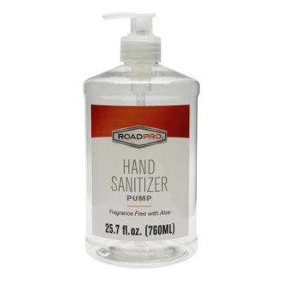 Clear Hand Sanitizer with Aloe in Pump Bottle, 26 oz