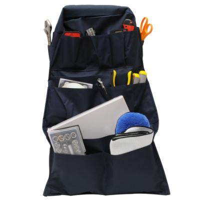 14-Pocket Seat-Back Organizer, Blue
