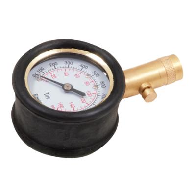 Large Dial Tire Gauge with Durable Housing