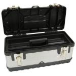 15 Stainless Steel Tool Box with Removable Tray